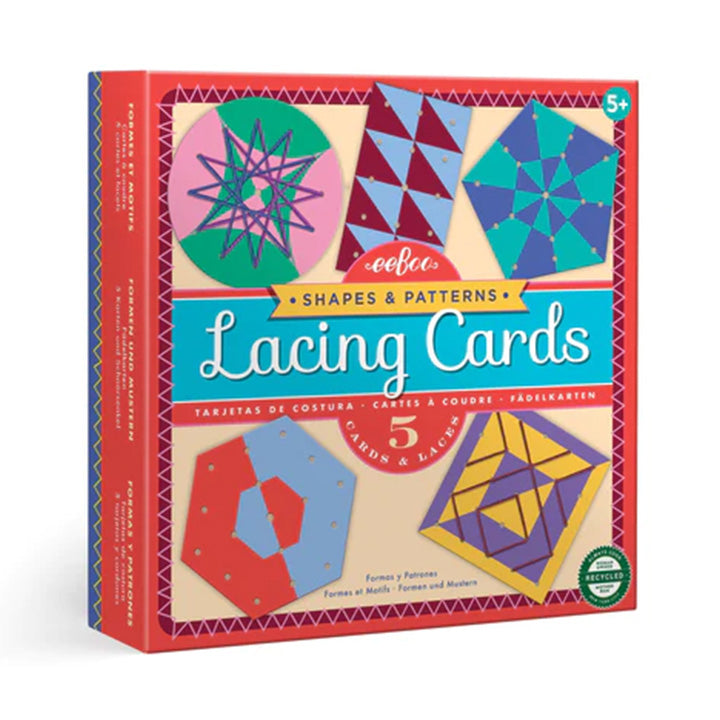 Shapes & Patterns Lacing Cards