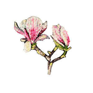 Magnolia Brooch Pin