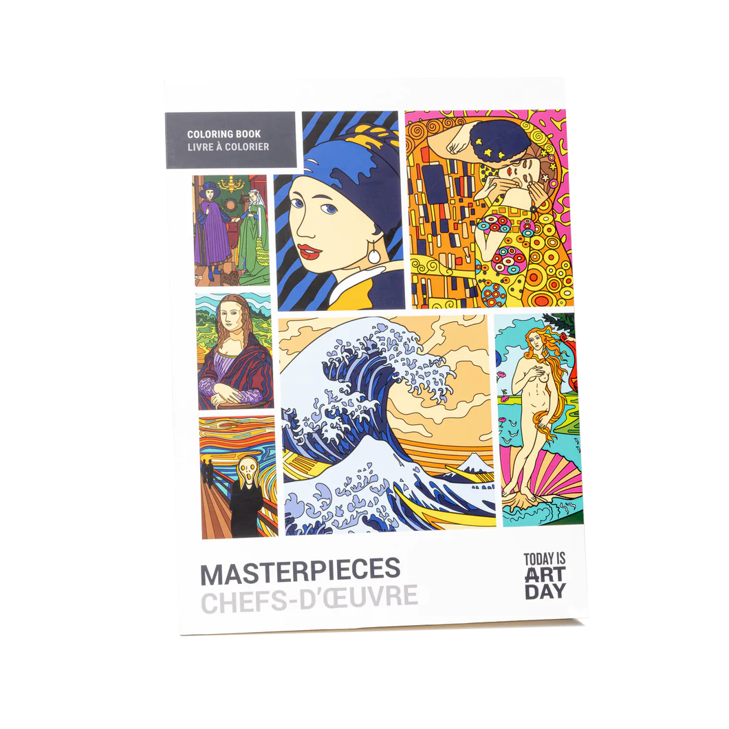 Masterpieces Coloring Book