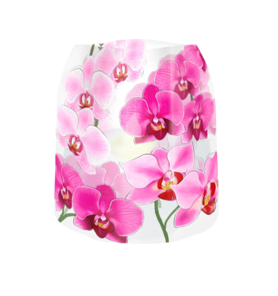 Pink Orchid Luminaries
