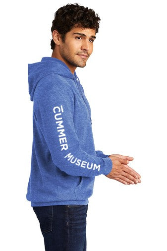 Blue Cummer Museum Logo Pullover Hoodie