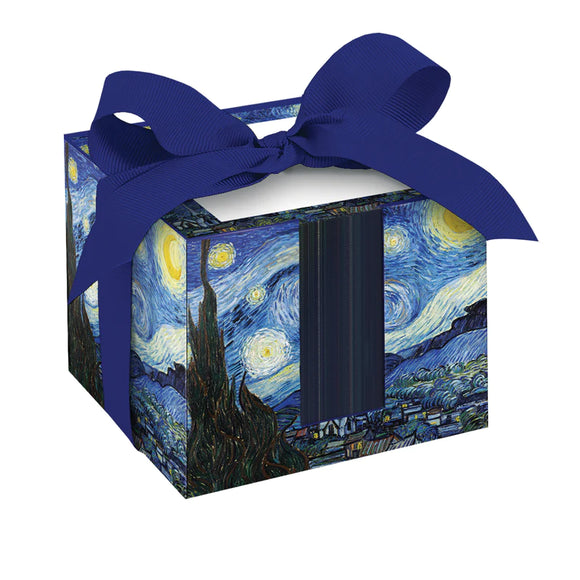 Van Gogh Starry Night Note Cube