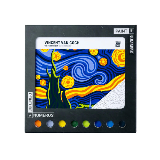 Starry Night Paint by Numbers