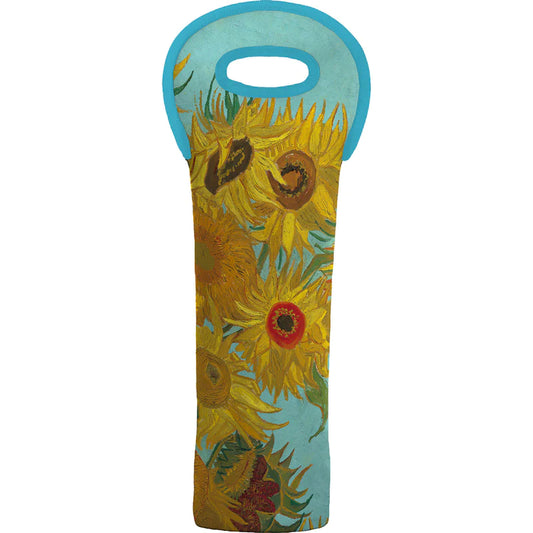 Van Gogh Sunflowers Wine Tote