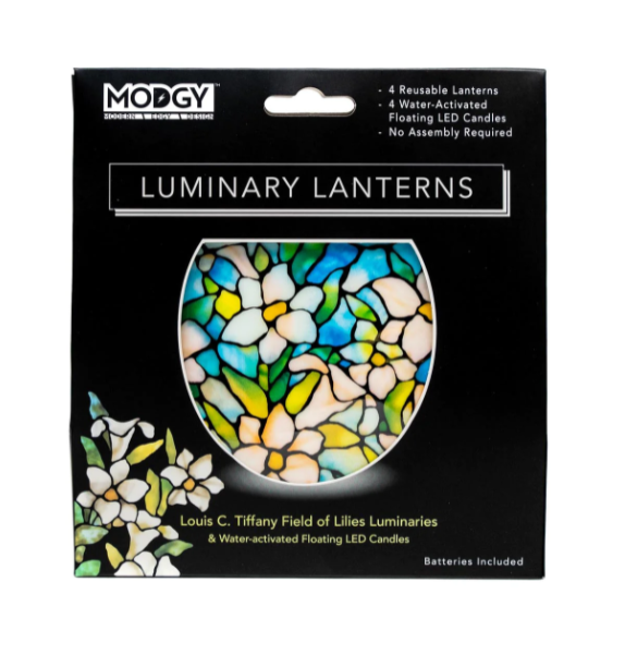 Louis C. Tiffany Field of Lilies Luminaries