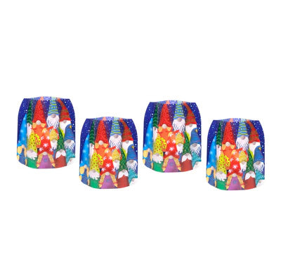 Tomte Gnome Luminary Lantern Set