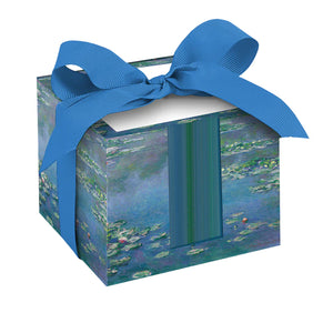 Monet Water Lilies Note Cube