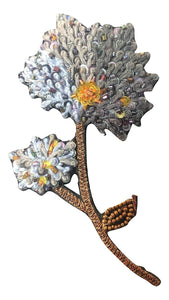 Hydrangea Brooch Pin