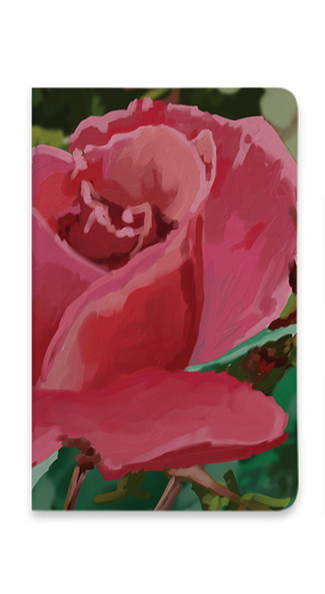 Pink Rose Notebook