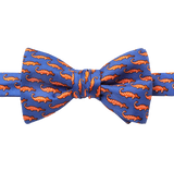 Royal Blue Mini Alligators Bow Tie