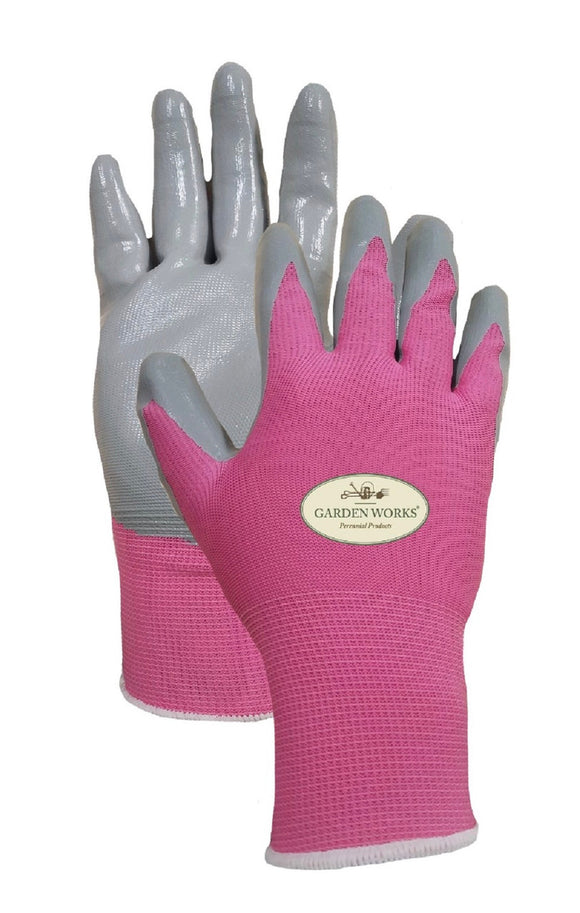 Pink Gardening Gloves